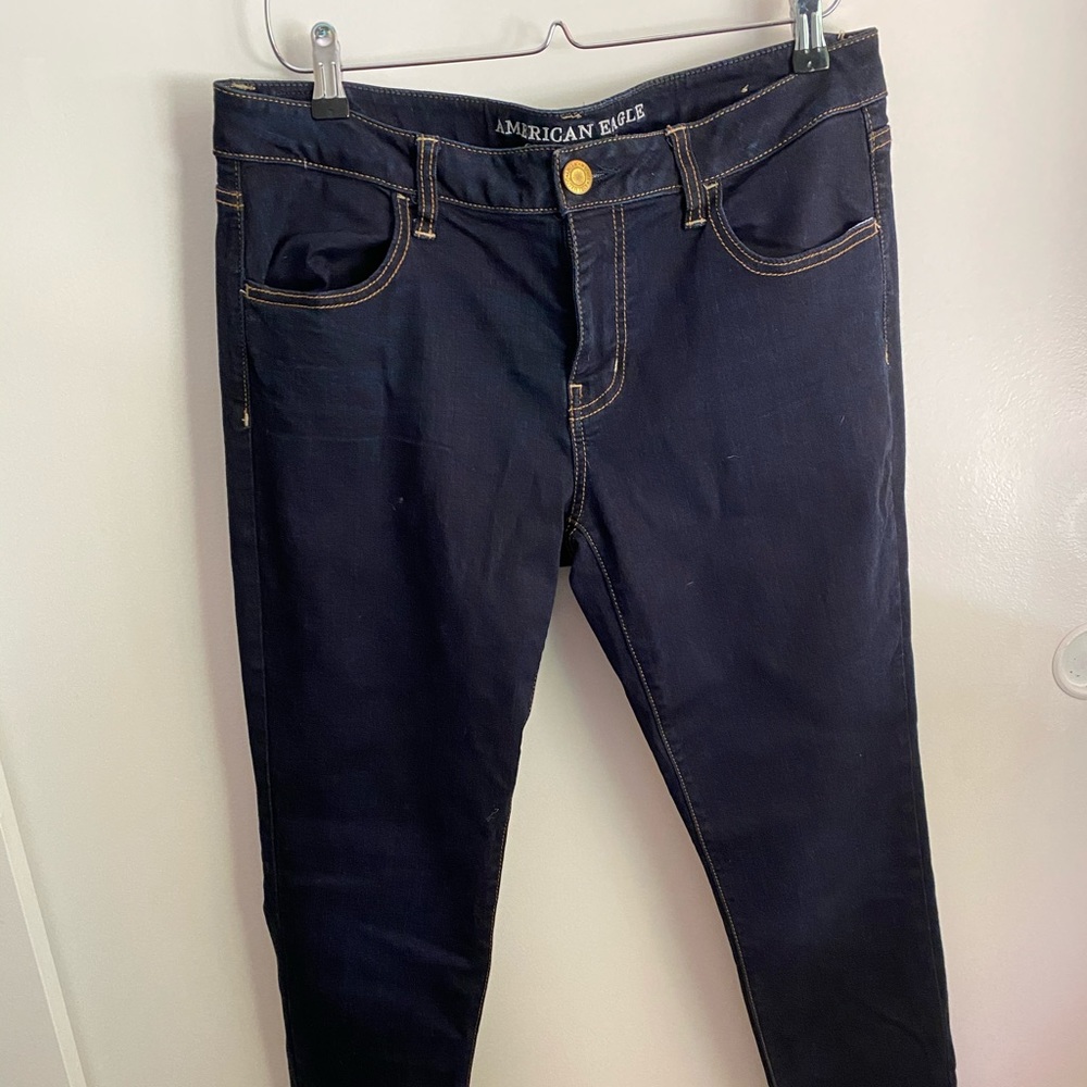 Dark wash Denim Jegging